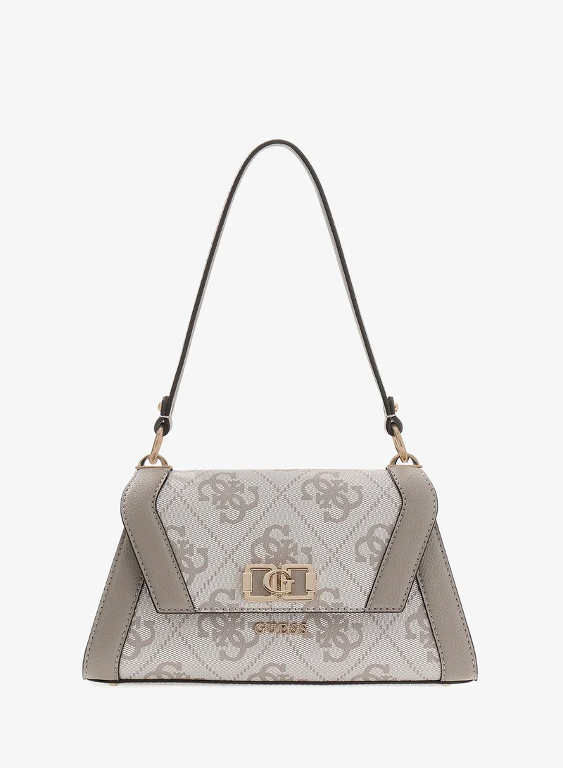 جس حقيبة كتف كارنيلا بشعار رفرف